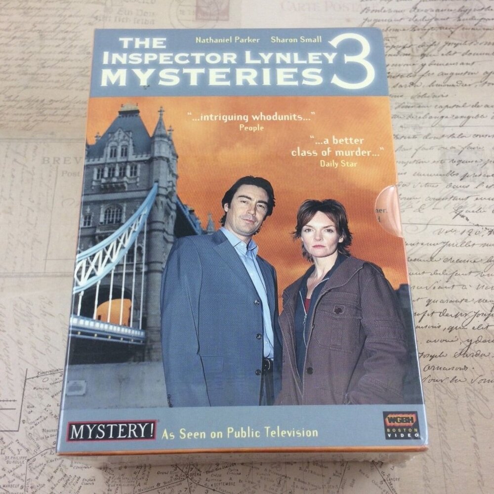 Inspector Lynley Mysteries Season 3 DVD Box Set Mystery BBC Public TV 4 Discs